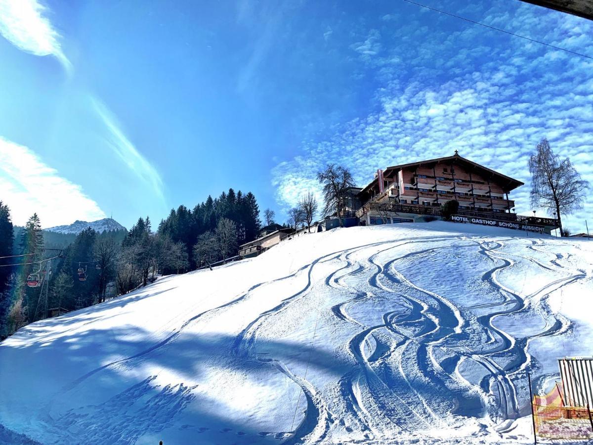 Hotel-Gasthof Zur Schoenen Aussicht Санкт-Йоганн-ін-Тіроль Екстер'єр фото